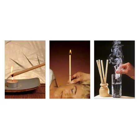 Ear candles traditional, honey-sage chamomile, 1 pair