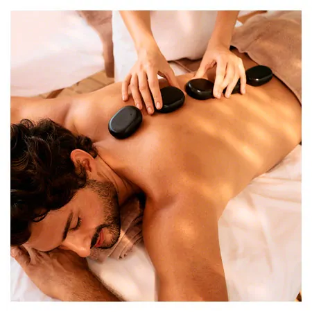 Hot Stone stones-set, 45-piece