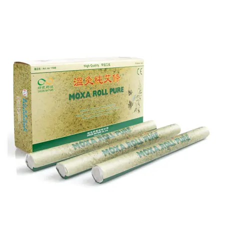 Moxa roller large,  1.5 cm x 20 cm, 10 pieces