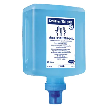 Disinfectant dispenser set CleanSafe touchless, plastic, Sterillium and collecting tray