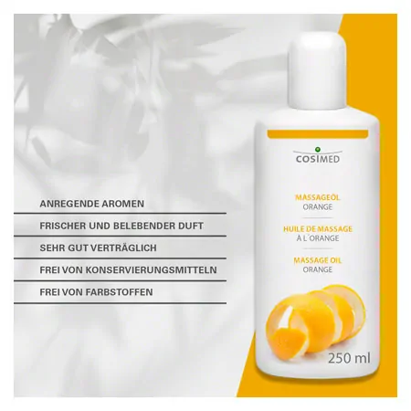 cosiMed Massage oil orange, 250 ml