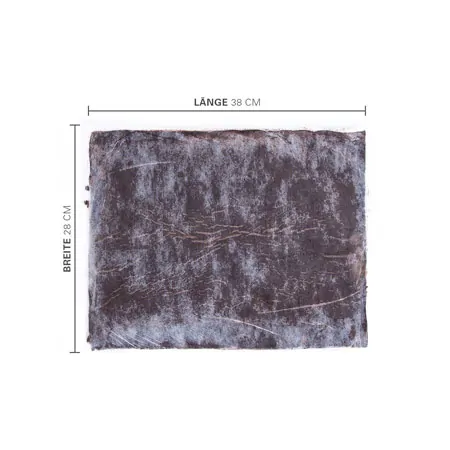 Moor-disposable pack, 38x28 cm, 450 g, 40 pieces / cartons, price / piece