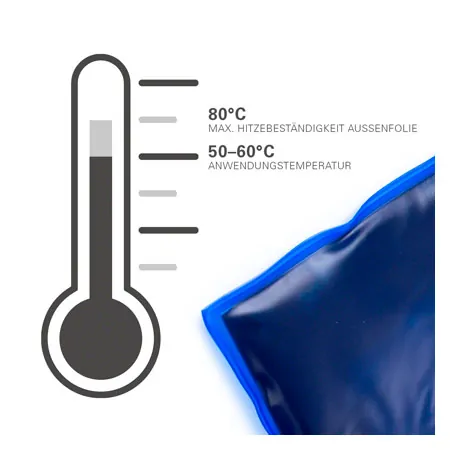 Moor-heat transfer medium standard small, for water bath, 38x28 cm, 1900 g
