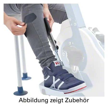 Leg guidance for THERA-trainer with soft cushioned calves holder, pair