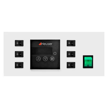 Red light emitters TGS Therm 6 wall model incl. dimmer