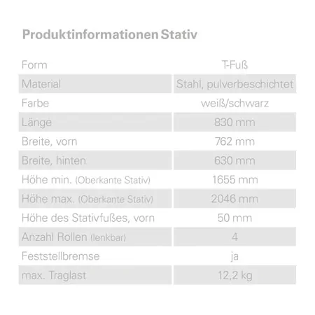 Halogen infrared heater IRS 3, tripod model