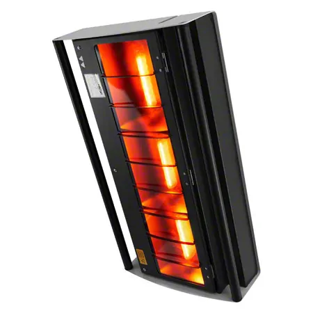 Halogenous infrared heater IRS 3, ceiling model incl. ceiling arm and dimmer