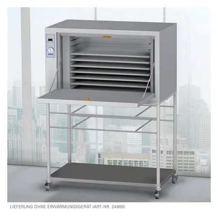 Base frame with castors for APS 18
