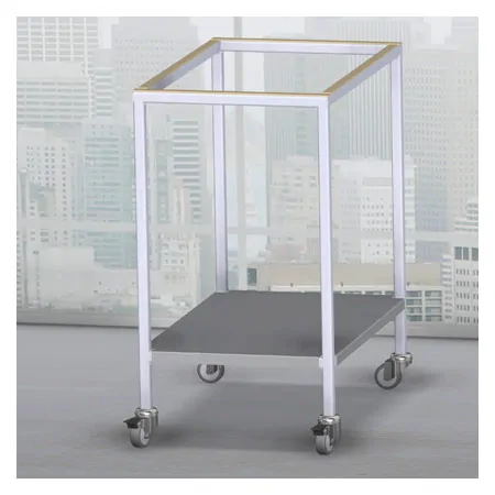 Base frame with castors for water bath type 30