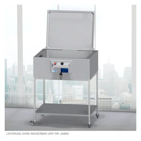 Base frame with castors for water-bath type 60 and 66