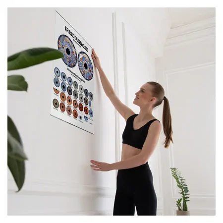 Posters - Iridology - , LxW 70x50 cm