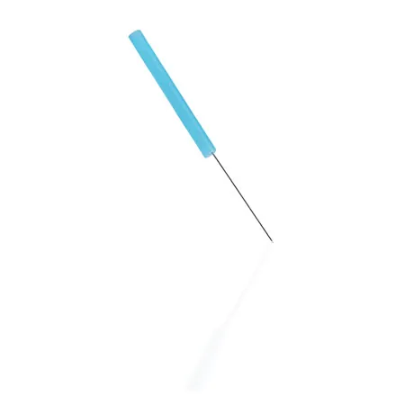 Acupuncture needles with plastic handle, 0.20x15 mm, 100 pieces