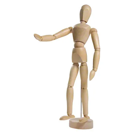 Female mannequin incl. stand, 30 cm