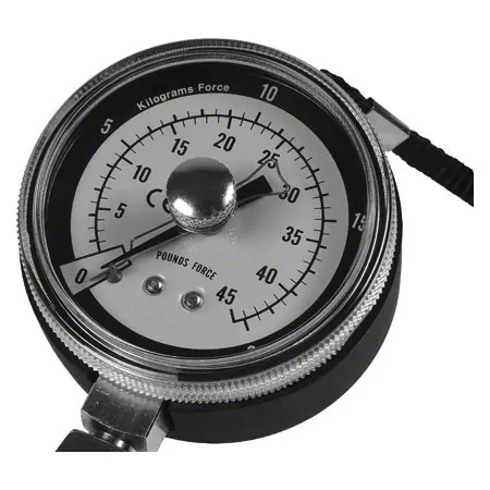 Finger grip measuring device