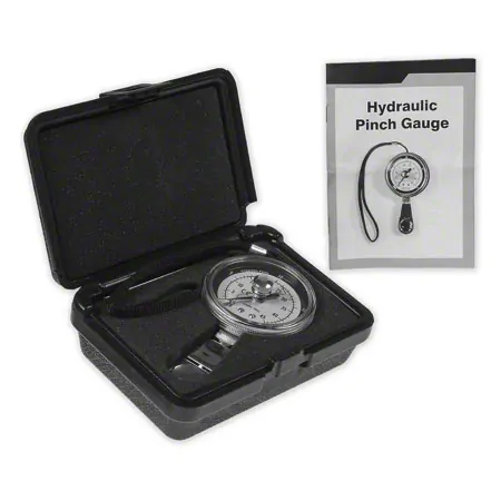 Finger grip measuring device