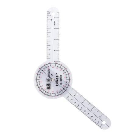 Baseline Goniometer Protractor, leg length 15 cm