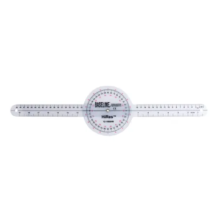 Baseline goniometer protractor ,leg length 30 cm