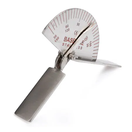 Baseline Finger Goniometer, leg length 9 cm, 0-180.