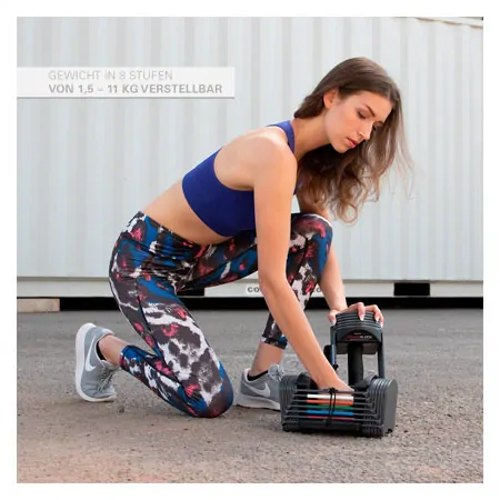 Power Block dumbbell 24, 1.5 to 11 kg, pair