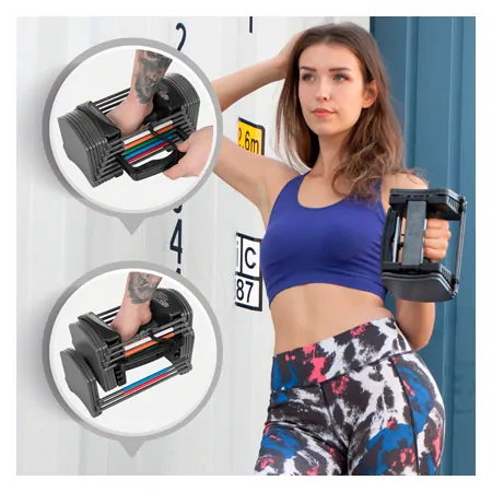 Power Block dumbbell 24, 1.5 to 11 kg, pair