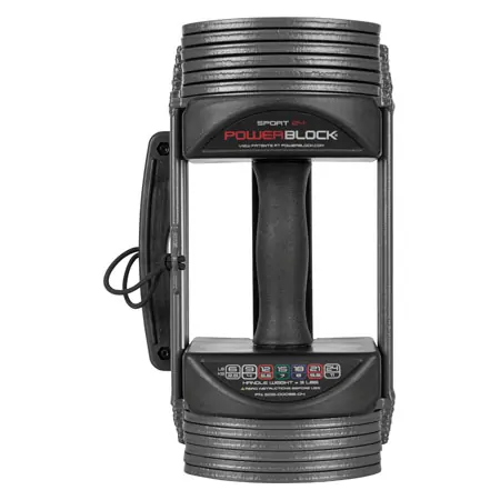Power Block dumbbell 24, 1.5 to 11 kg, pair