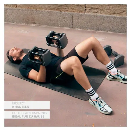 Power Block Dumbbell 50, 4.5-23 kg, pair