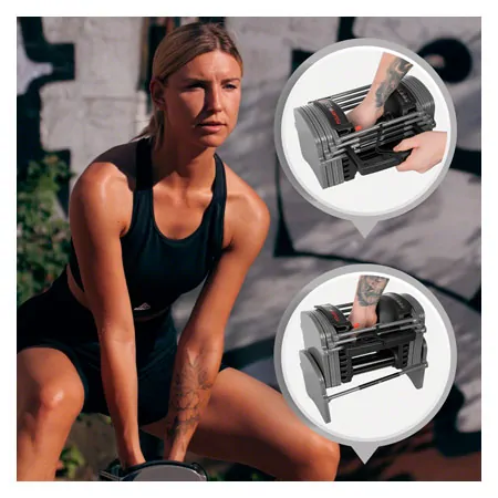 Power Block dumbbell Sport EXP 2,0 to 22.5 kg, pair
