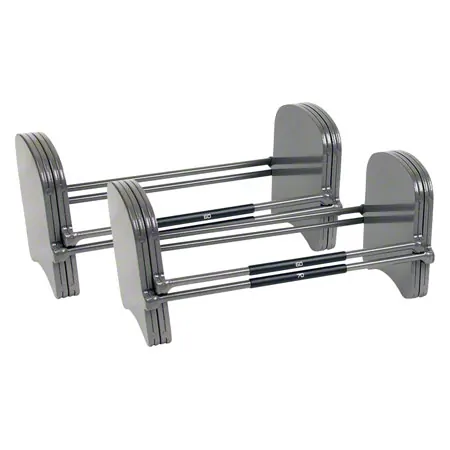 Power Block-Set 6 pieces, Dumbbell Sport EXP 2-22,5 kg pair + Expansion-Kit Stage 2 and 3