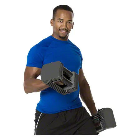 Power Block-Set 6 pieces, Dumbbell Sport EXP 2-22,5 kg pair + Expansion-Kit Stage 2 and 3