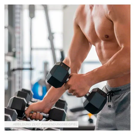 Compact dumbbell stand XL 3 steps, 119x50x76 cm