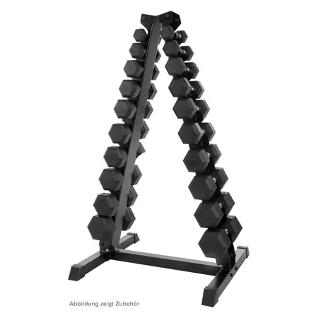 Dumbbell stand for 20 dumbbells, 74 x 67,5 x 128 cm