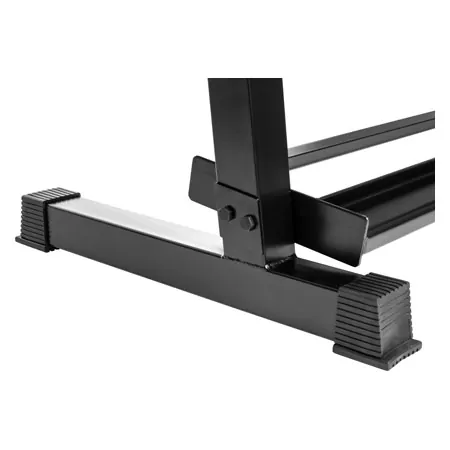 Compact dumbbell stand set with 16 pairs of dumbbells, 1-25 kg, 162x59x82 cm