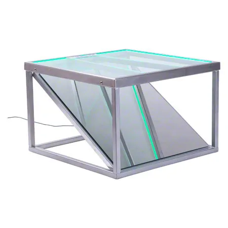 Pressure point reflector made of stainless steel