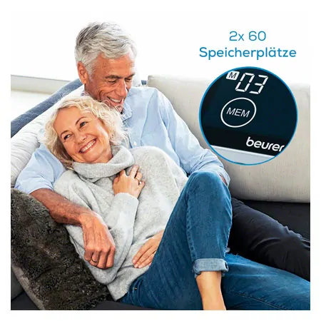 BEURER BM 58 upper arm blood pressure monitor
