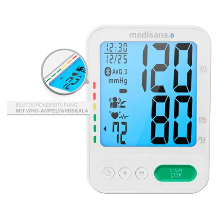 Medisana Upper Arm Blood Pressure Monitor BU 584 Connect with Bluetooth