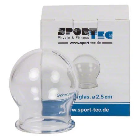 Cupping glass,  2.5 cm