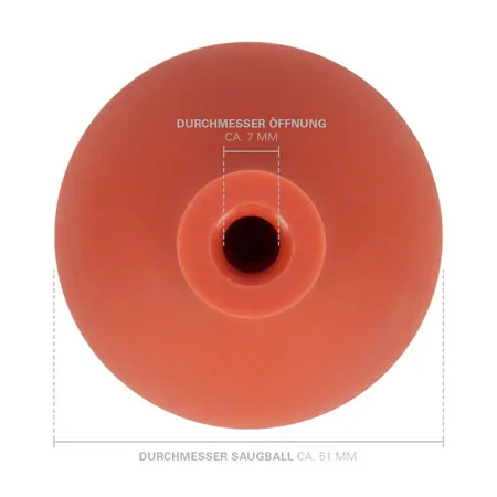 Replacement ball for cupping glasses  2,5 - 3,5 cm