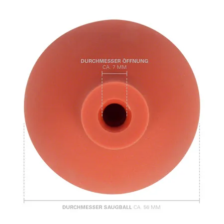Replacement ball for cupping glasses  4,4 - 6,5 cm