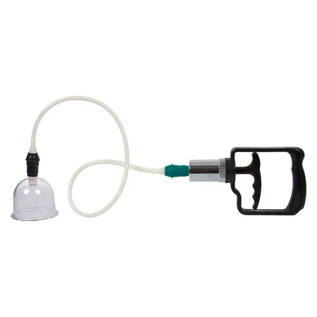 Cupping glass-set with vacuum pump, 38-piece