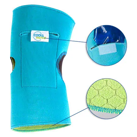 cool & move knee bandage size M, incl. 2 compresses 8x13 cm