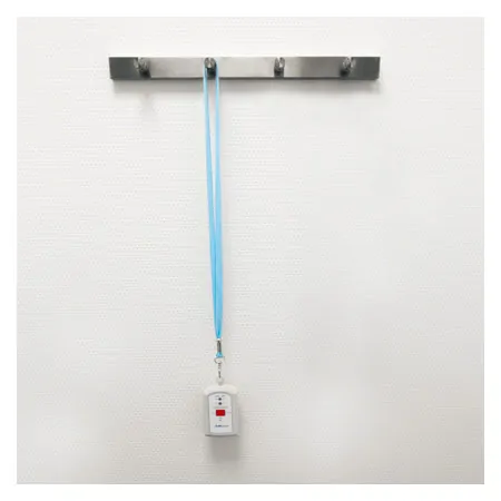 Neck strap transmitter WSN for emergency call system medi-call incl. capes and velcro