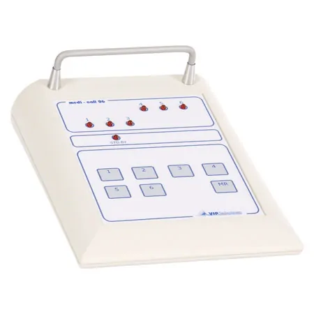 Emergency call system receiving unit medi-call 06, 6 channels incl. 2 transmitters