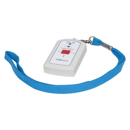 Emergency call system receiving unit medi-call 06, 6 channels incl. 2 transmitters
