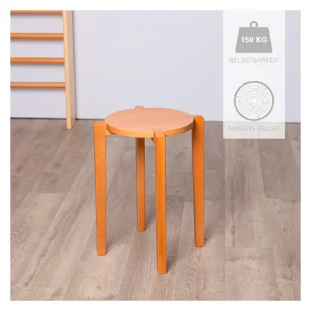 Alonea Pelvic Tool Home with wooden gymnastics chair