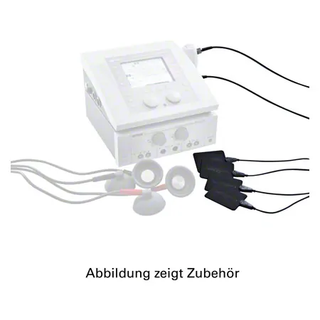 Rubber electrodes for electro-therapy equipment, 4x6 cm, 2 pieces