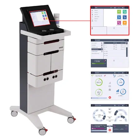 Gymna Duo 400ViP combination unit with touch screen
