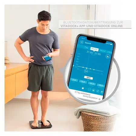 Medisana Body Composition Monitor BS 650 Connect with WiFi and Bluetooth