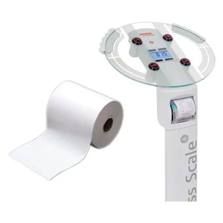 Thermal printer paper for fitness scales, 10 rolls