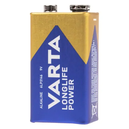 VARTA Longlife POWER E-Block 9V, 1 piece
