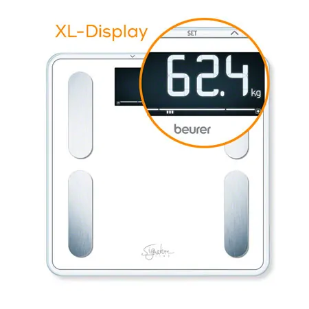 Beurer body analysis scale BF 400, white